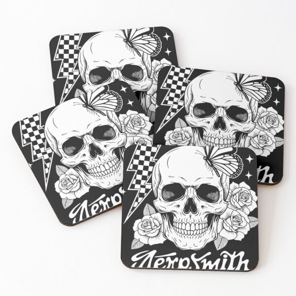 Item preview, Rock Skull Lightning Band Style Design designed and sold by OceanTrace.