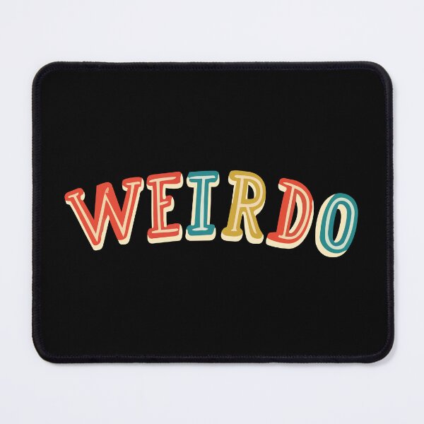 Item preview, Weirdo Typography – Proudly Different Text Style designed and sold by Scaryzz.