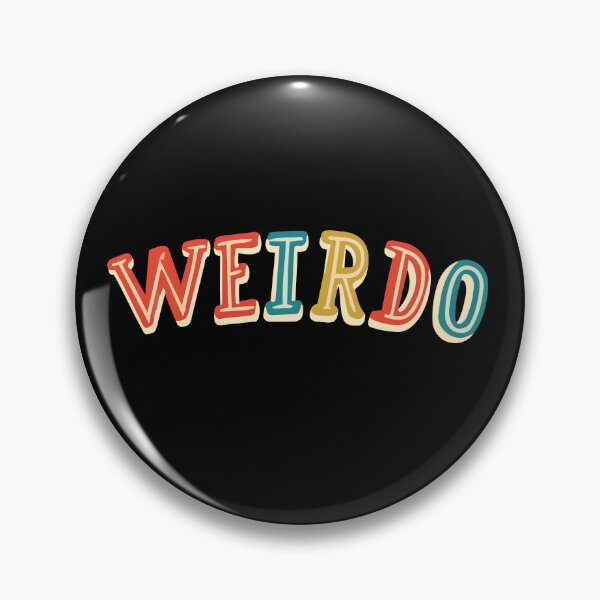 Item preview, Weirdo Typography – Proudly Different Text Style  designed and sold by Scaryzz.