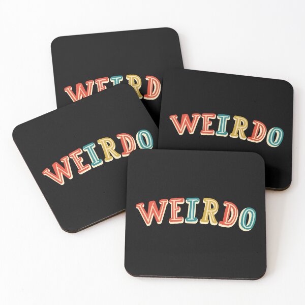Item preview, Weirdo Typography – Proudly Different Text Style  designed and sold by Scaryzz.