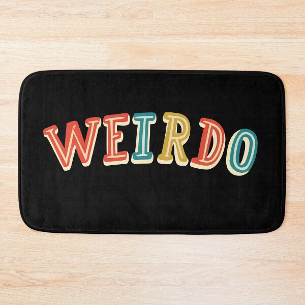 Item preview, Weirdo Typography – Proudly Different Text Style  designed and sold by Scaryzz.