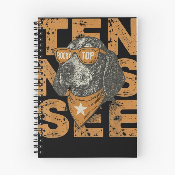 Item preview, Tennessee Volunteers Dog Mascot Retro Design designed and sold by OceanTrace.