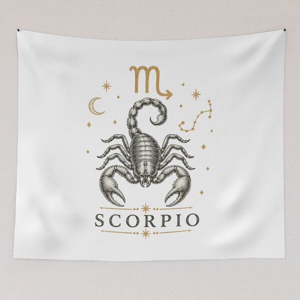 Item preview, Vintage Scorpio Zodiac Celestial Mystical Scorpion designed and sold by TSshirtShoppe.