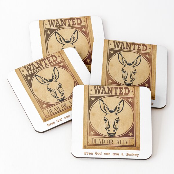 Item preview, if God can use a donkey he can use you designed and sold by JustCake96.