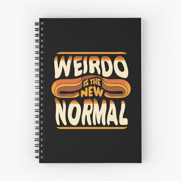 Item preview, Weirdo Is The New Normal // Vintage Typography designed and sold by Scaryzz.