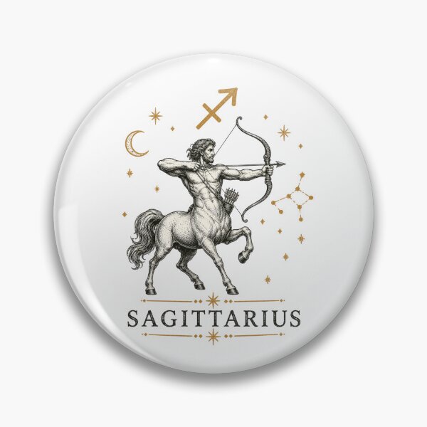 Item preview, Vintage Sagittarius Zodiac Celestial Mystical Archer designed and sold by TSshirtShoppe.