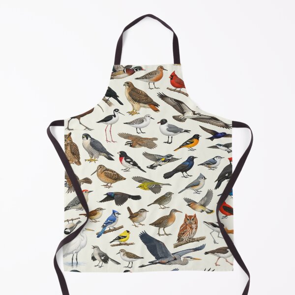 Item preview, Native Birds of Delaware Retro Style Identification Chart designed and sold by kakarikihill.