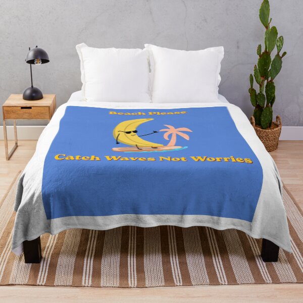 Item preview, Cool Surfing Banana Funny Summer Beach Cartoon designed and sold by Penguin Mood .