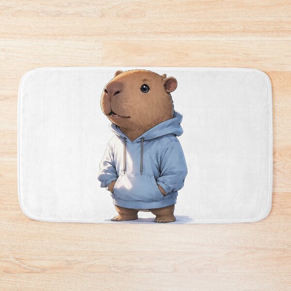 Item preview, Chill Capybara Hoodie Crew designed and sold by Icareis-Studios.