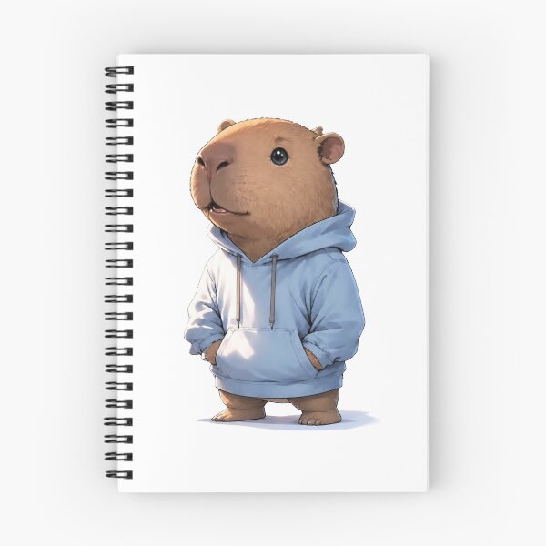Item preview, Chill Capybara Hoodie Crew designed and sold by Icareis-Studios.