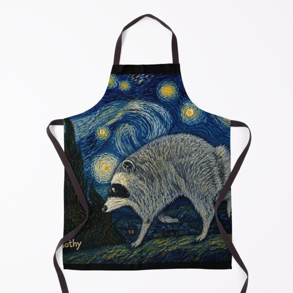 Item preview, Jimothy Raccoon Starry Night Parody designed and sold by artizallart.