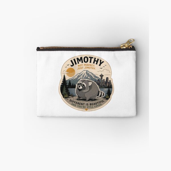 Item preview, Jimothy Raccoon Different Is Beautiful Retro Poster designed and sold by TSshirtShoppe.