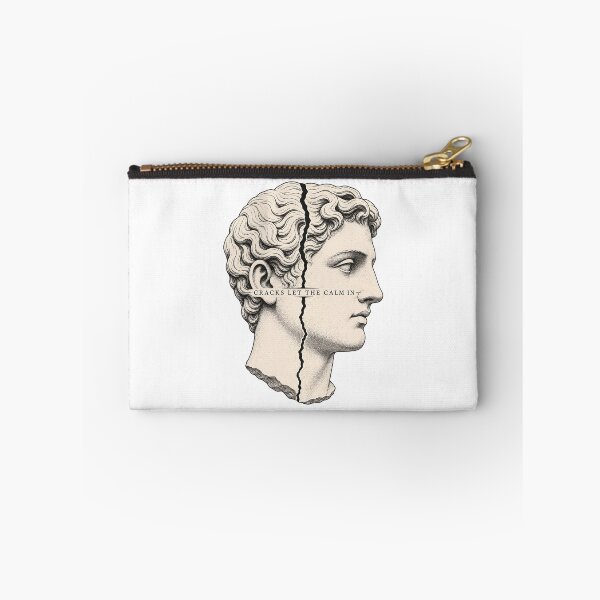 Item preview, Cracks Let The Calm In Stoic Bust designed and sold by Lolik Designs.