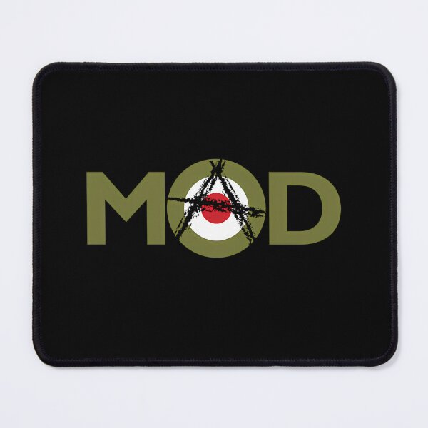 Item preview, Military Green Mod Target Symbol With Anarchy Graffiti designed and sold by Dija-Stores.