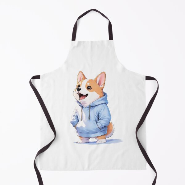 Item preview, Playful Corgi Hoodie Crew designed and sold by Icareis-Studios.
