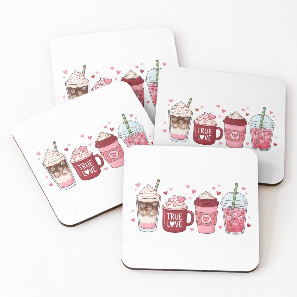 Item preview, True Love Coffee Cups Cute Valentine Aesthetic Coffee Lover designed and sold by raedattia.