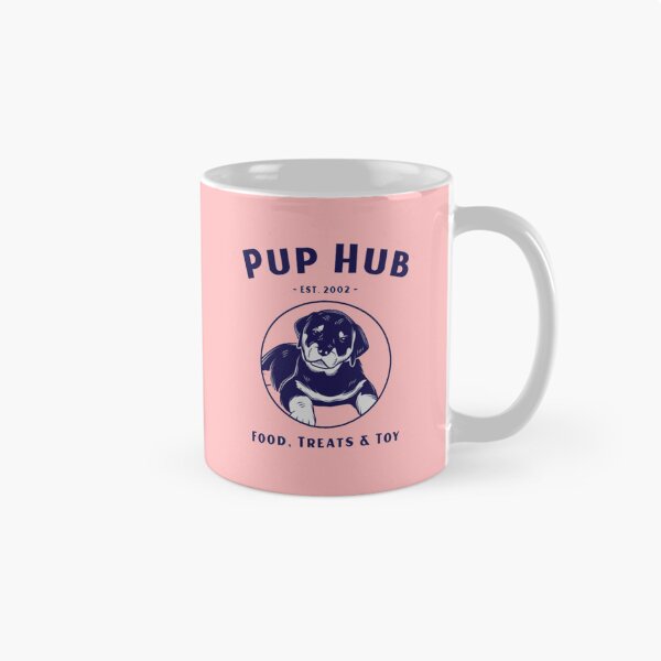 Item preview, Pup Hub Est. 2002 - Vintage Rottweiler Puppy Dog Crest Logo designed and sold by GenZFashion000.