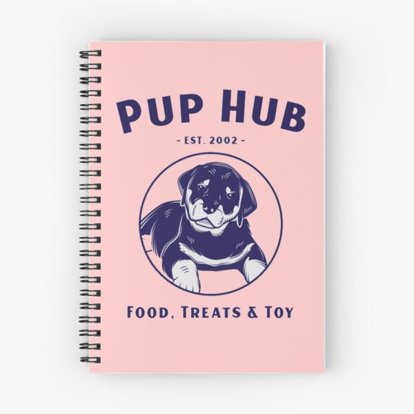 Item preview, Pup Hub Est. 2002 - Vintage Rottweiler Puppy Dog Crest Logo designed and sold by GenZFashion000.