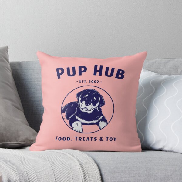 Item preview, Pup Hub Est. 2002 - Vintage Rottweiler Puppy Dog Crest Logo designed and sold by GenZFashion000.