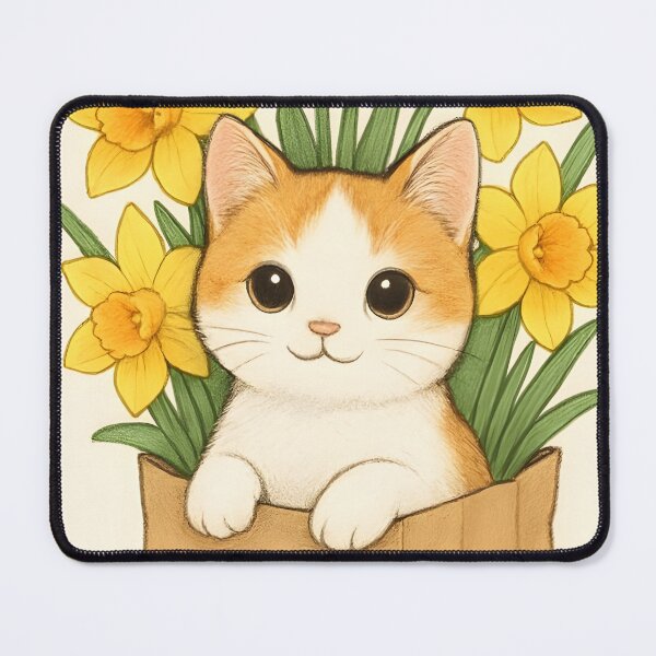 Item preview, Charming Cat with an Innocent Look designed and sold by yurmaneloso87.