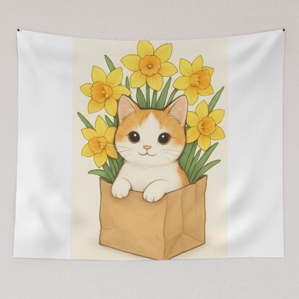Item preview, Charming Cat with an Innocent Look designed and sold by yurmaneloso87.