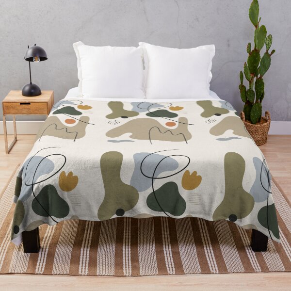 Item preview, Organic Abstract Shapes Print designed and sold by nouhaZN.