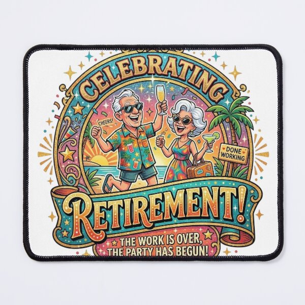 Item preview, CELEBRATING RETIREMENT designed and sold by likbatonboot.