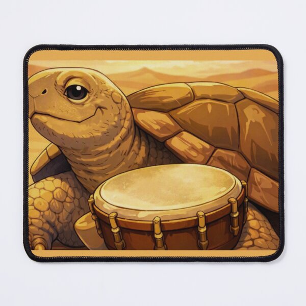 Item preview, Slow Rhythm // Tortoise Drum designed and sold by DecibelDecor034.