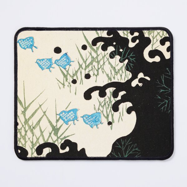 Item preview, "Wave and Plover Pattern" or "Nami ni Chidori" designed and sold by The Ravens Ballad.