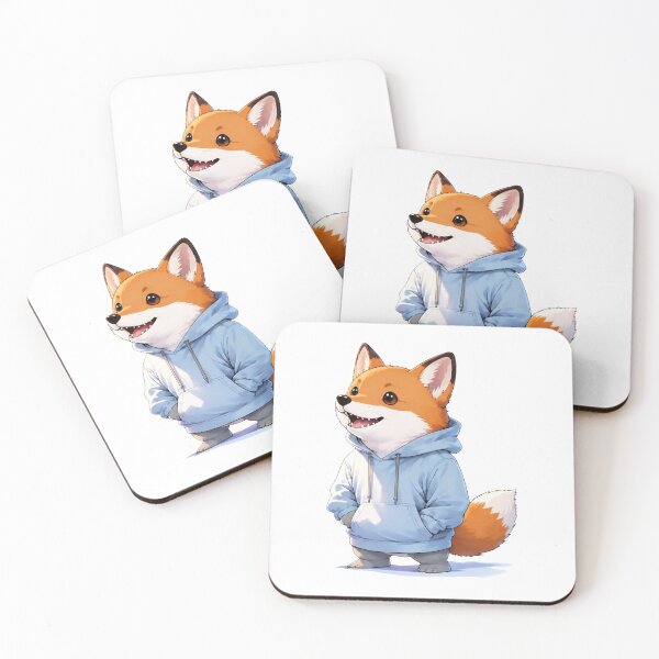 Item preview, Clever Fox Hoodie Crew designed and sold by Icareis-Studios.