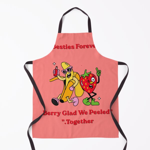Item preview, Funny Banana and Strawberry Best Friends Cartoon designed and sold by Penguin Mood .