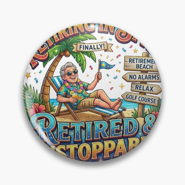 Item preview, RETIRED & UNSTOPPABLE designed and sold by likbatonboot.