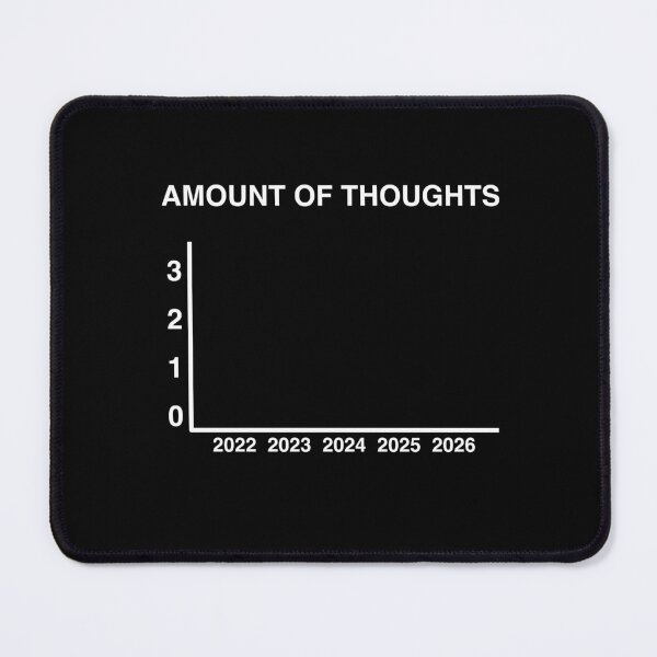 Item preview, No Thoughts Graph Meme designed and sold by LowEffortApparel.
