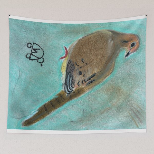 Item preview, Mourning Dove (soft pastel) designed and sold by woodland-towers.