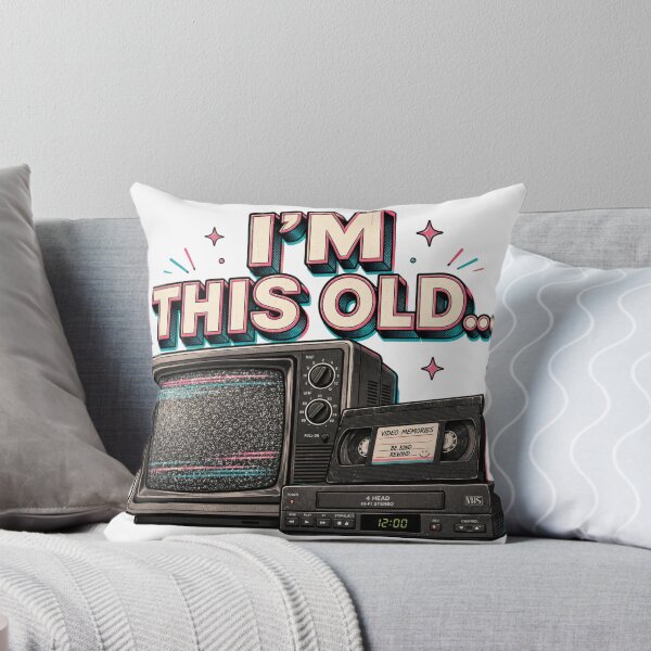 Item preview, I'm This Old | VHS & TV designed and sold by YumiStories Shop.