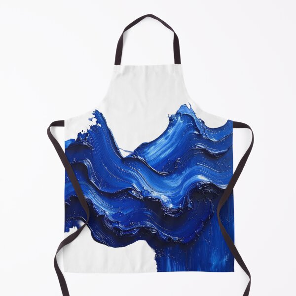 Item preview, Abstract Classic Blue Acrylic Brush Stroke designed and sold by BetweenForms.