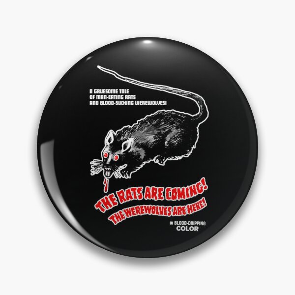 Item preview, Black Rat With Red Eyes Dripping Blood designed and sold by SMAGG.