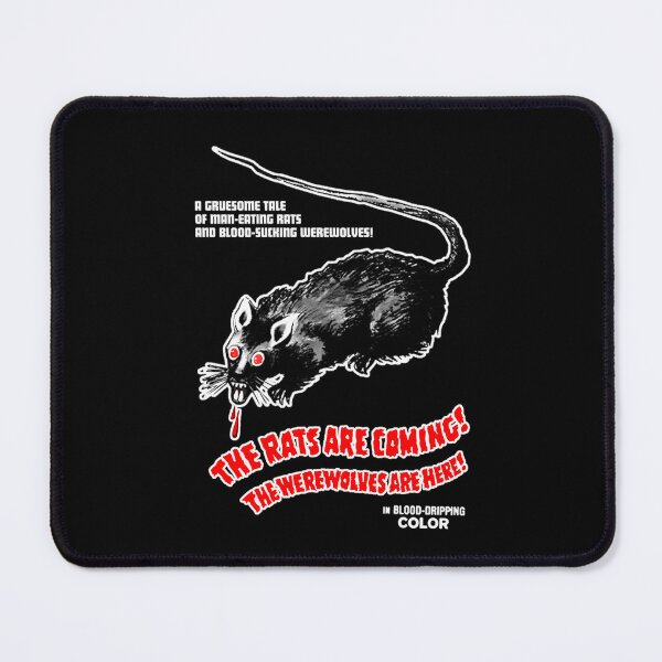 Item preview, Black Rat With Red Eyes Dripping Blood designed and sold by SMAGG.