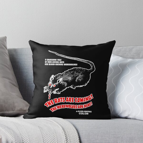 Item preview, Black Rat With Red Eyes Dripping Blood designed and sold by SMAGG.