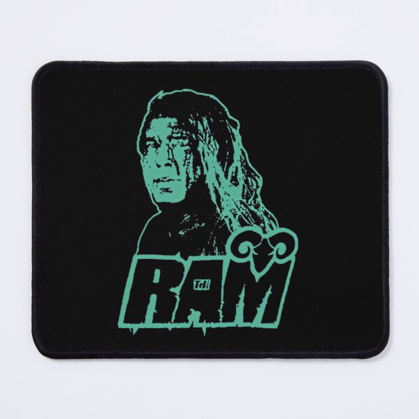 Item preview, The Wrestler Ram Green Portrait designed and sold by Somerbej.