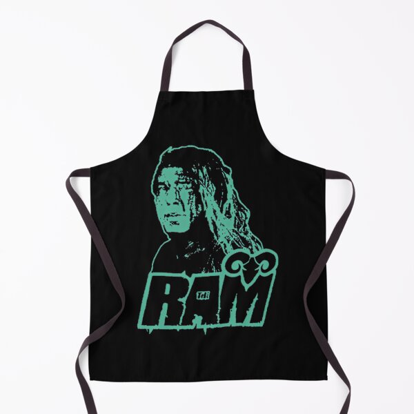 Item preview, The Wrestler Ram Green Portrait designed and sold by Somerbej.