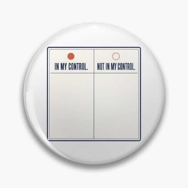 Item preview, Stoic Control Dichotomy Mindset Chart designed and sold by Lolik Designs.