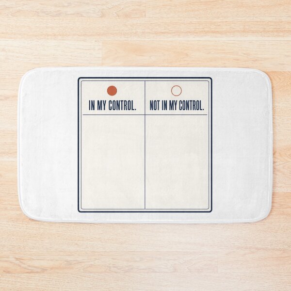 Item preview, Stoic Control Dichotomy Mindset Chart designed and sold by Lolik Designs.