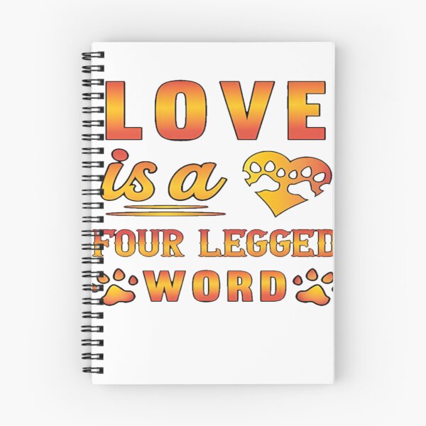 Item preview, love is a four-legged word - dog design Classic T-Shirt designed and sold by ljat14.