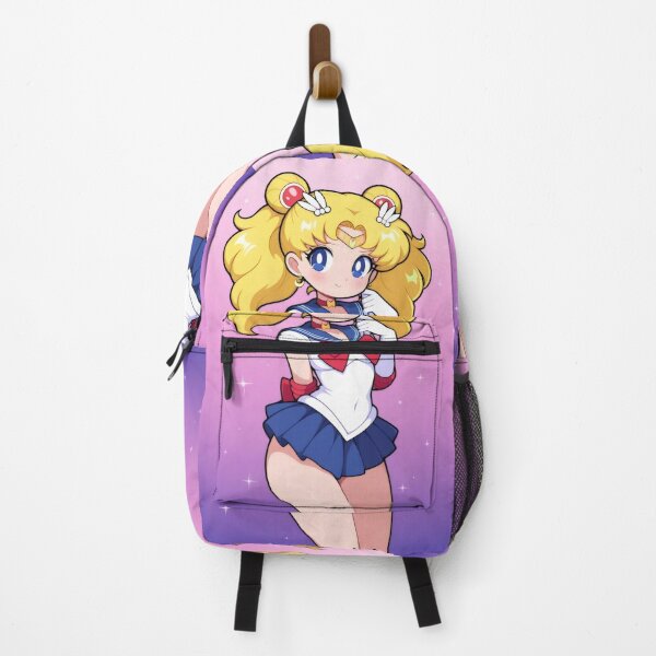 Item preview, Chibi Blonde Magical Warrior - Retro 90s Pastel Anime Aesthetic Art designed and sold by William Cano.