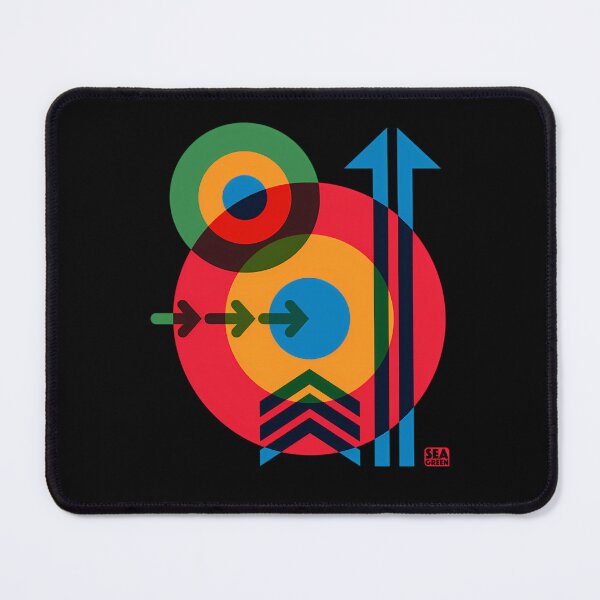 Item preview, Mod Target Arrows 60S Pop Art Colorful Geometric designed and sold by Somerbej.