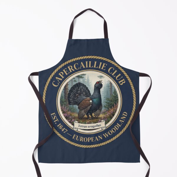 Item preview, Capercaillie Club Vintage Badge Scottish Highland Bird designed and sold by CalmCapy Co.