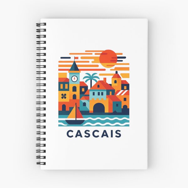 Item preview, Cascais Portugal Travel Souvenir - Santa Marta Lighthouse & Coast Art designed and sold by OzzFrequency.