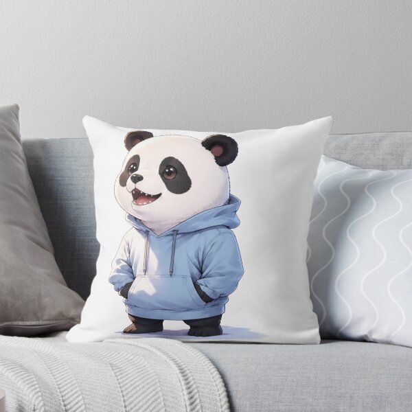 Aperçu de l'œuvre Adorable Panda Hoodie Crew créée et vendue par Icareis-Studios.