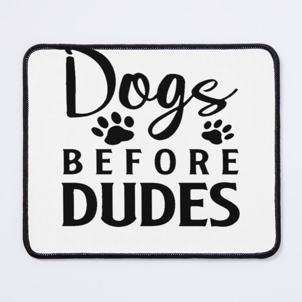 Item preview, dogs before dudes Essential T-Shirt designed and sold by JJLetterDesigns.